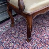 Sofa with walnut frame italy eighteenth century