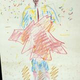 Jean Cocteau dessin Torero 1952