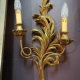 Great pair of style Louis XV Golden wood