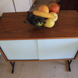 Huge shelf library Swedish desk teak, string.