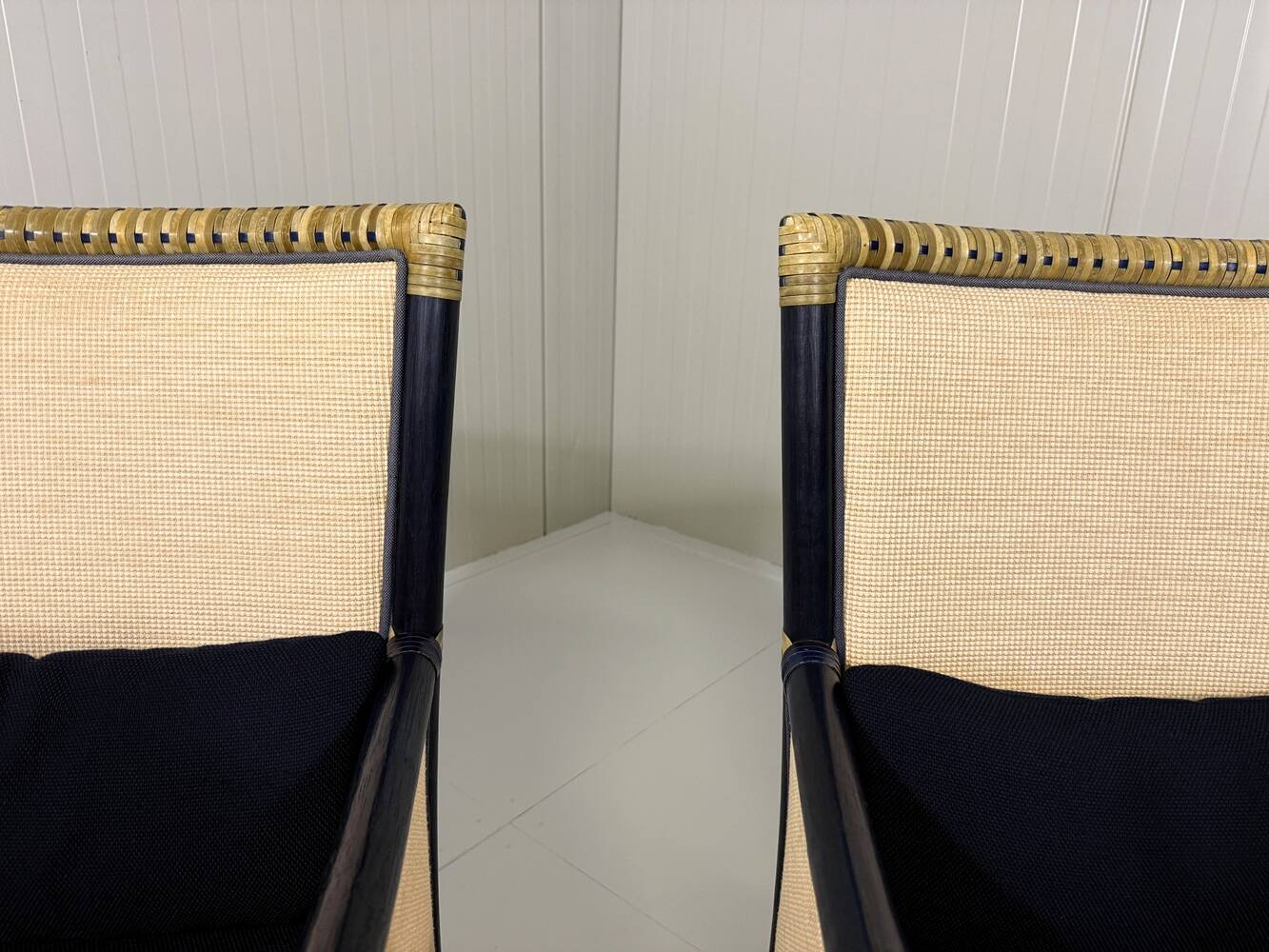 Gasparucci Italo rattan arm chairs Italy