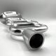Modernist cast aluminum candle holder • 1980