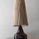 Glazed ceramic floor lamp from the 60s/70s