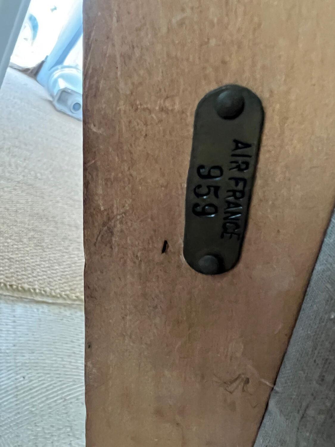 Ottoman lounge Air France