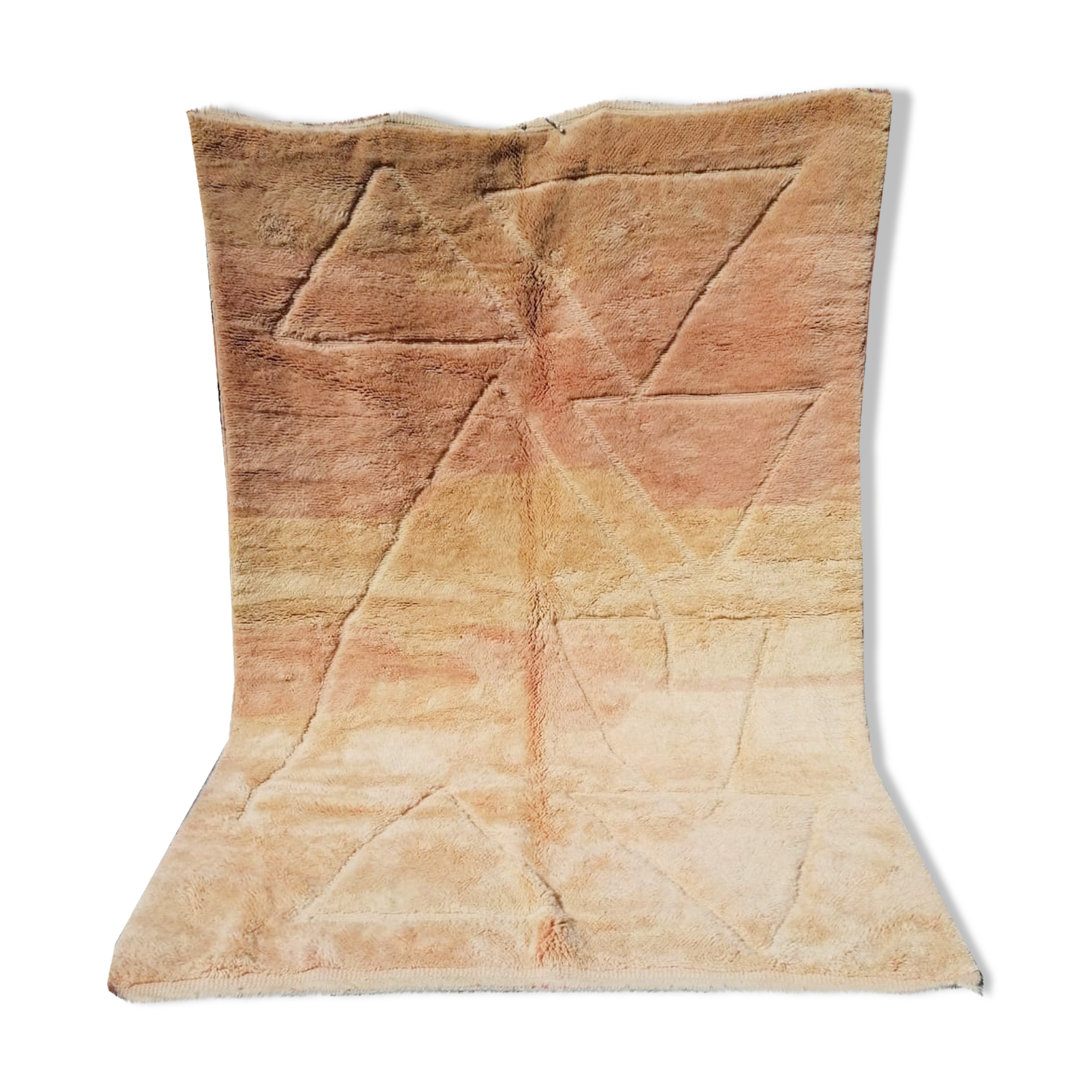 Berber carpet Beni Mrirt 190x270 cm