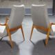 Scandinavian armchair danish feet years 50 compass
