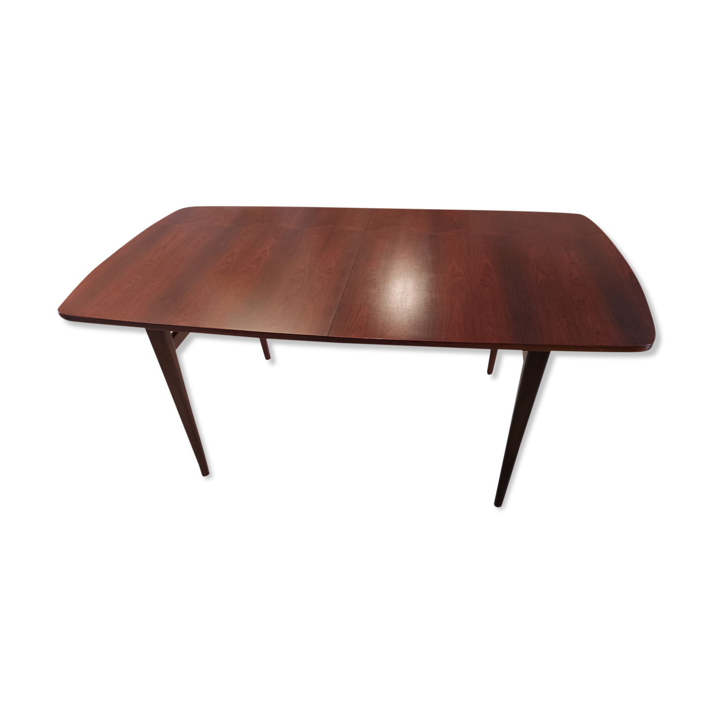 Extendable dining table in vintage Rio Rosewood 1960s