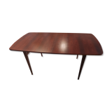 Extendable dining table in vintage Rio Rosewood 1960s