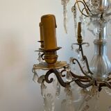 Bronze chandelier and Louis XV style grapevines