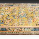 Tapis Chinois Art-déco Shanghaï :100 % Soie - Fait Main : 2.00 X 3.00 M