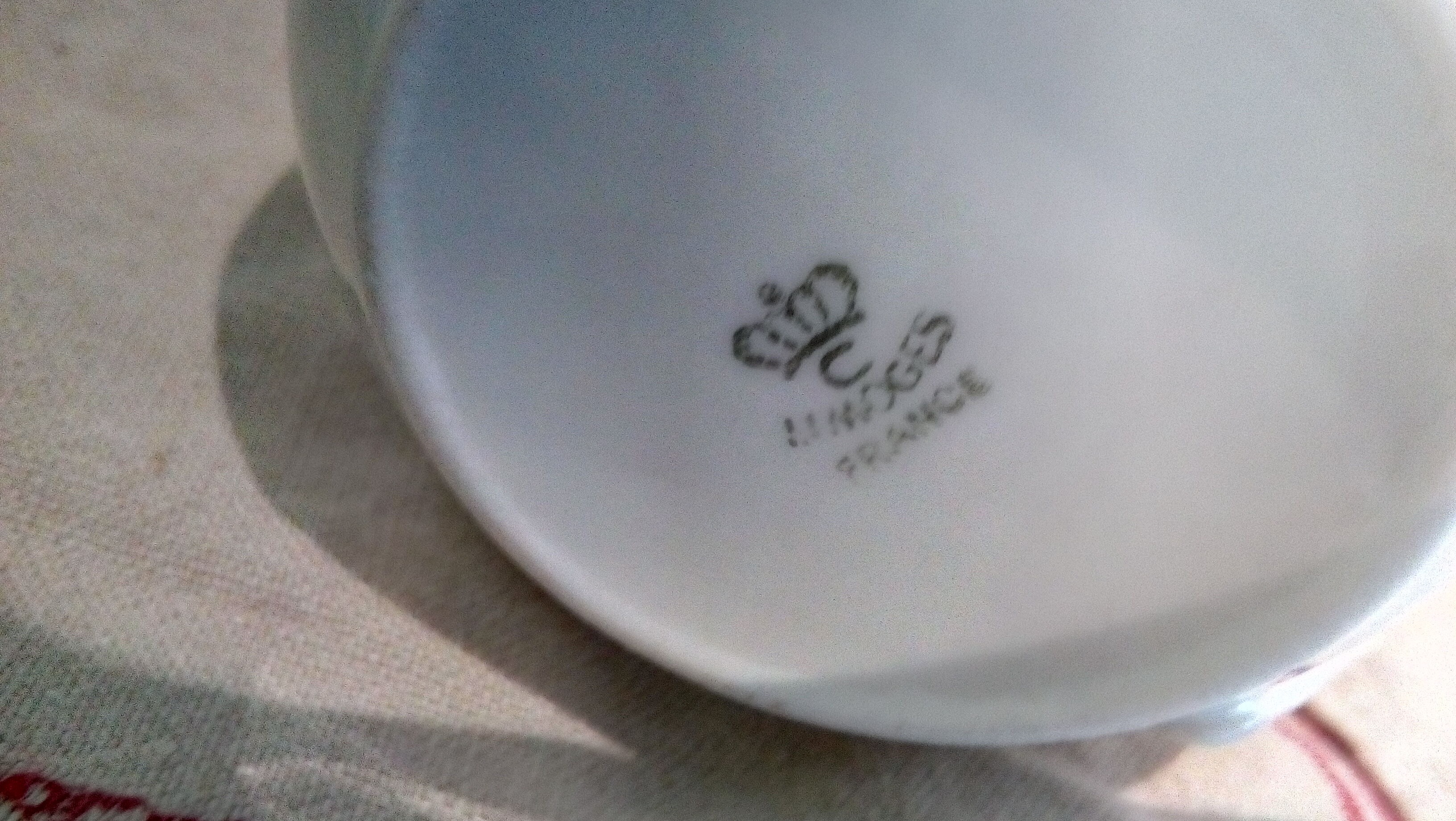 Creamer milk jar in white porcelain