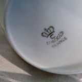 Creamer milk jar in white porcelain
