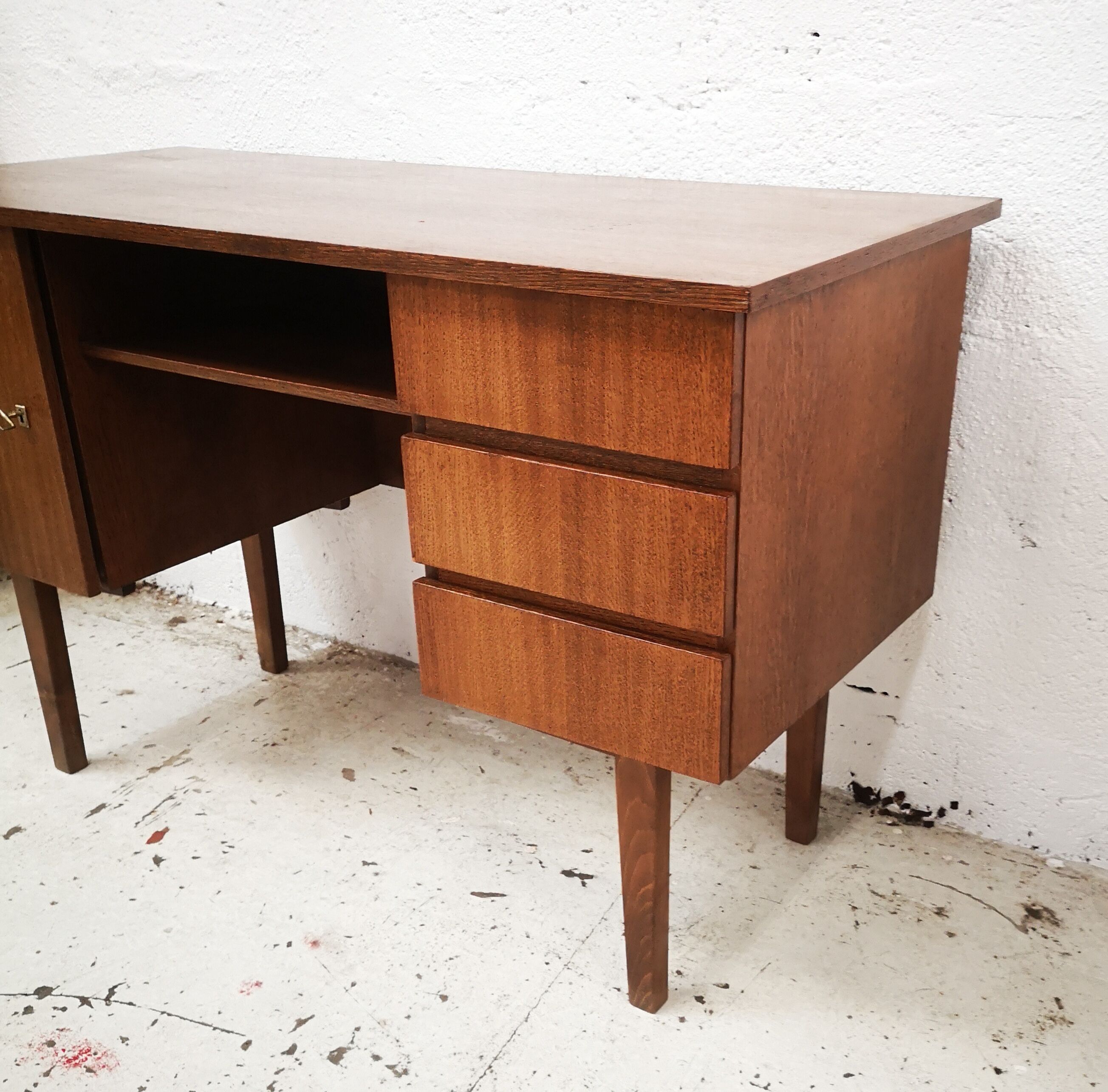 Vintage 60s teak desk