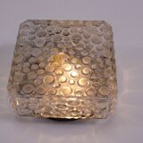 Wall lamps 'bubble glass' 1970