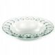 Minimalist pressed glass platter, Japan, 1990s