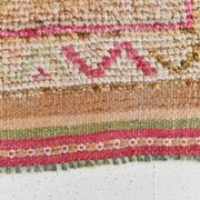 3x12 Faded Red Vintage Runner Rug, 97x353Cm