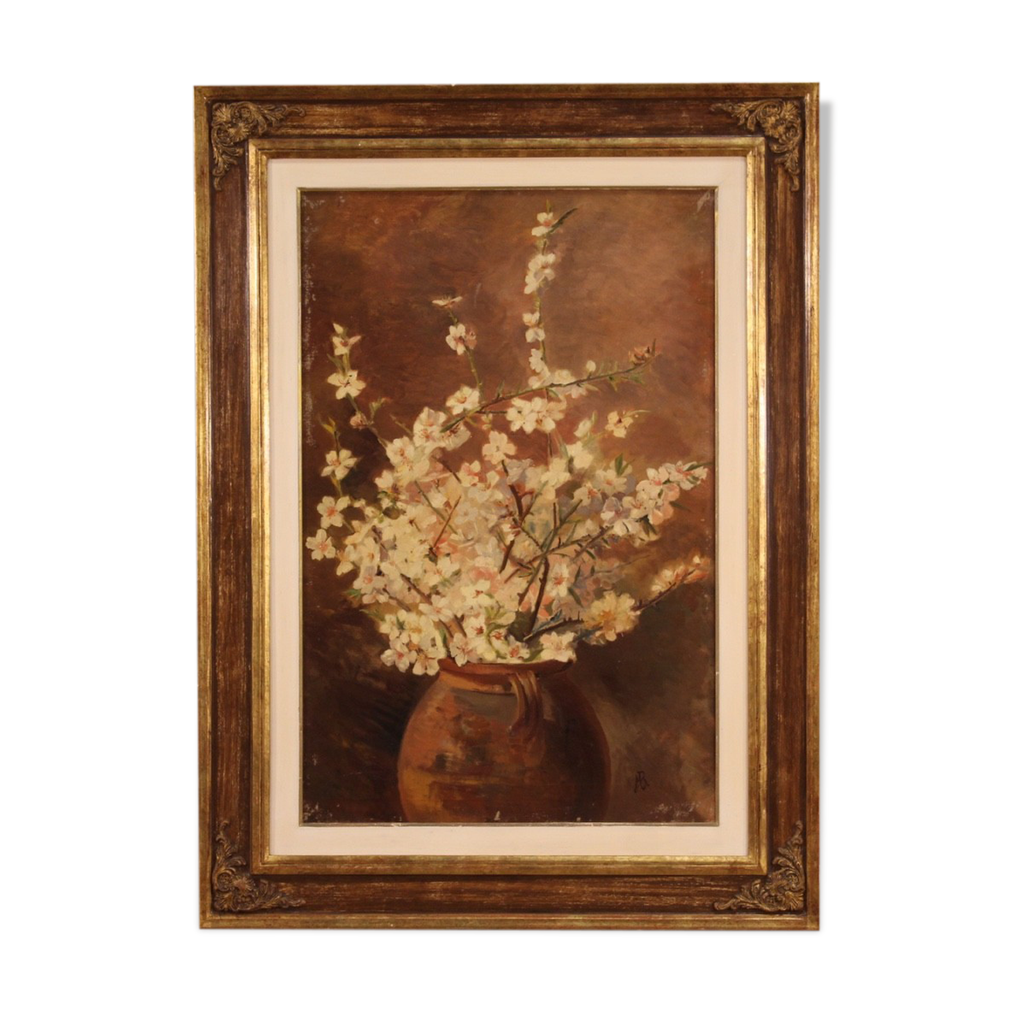 Painting signed still life from the 20th century