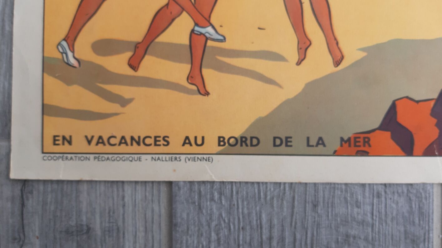 Educational school poster