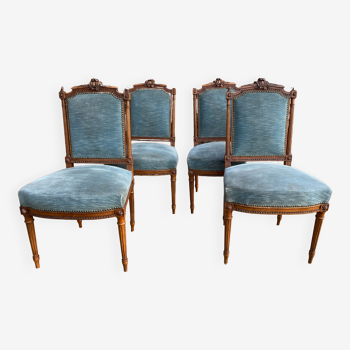 Set of 4 Louis XVI chairs