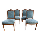 Set de 4 chaises Louis XVI