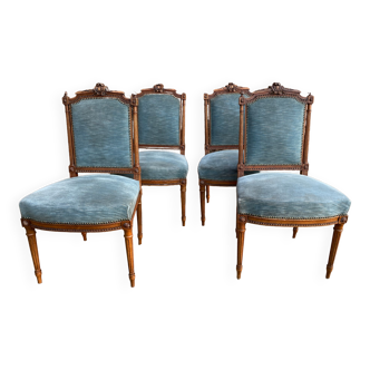 Set of 4 Louis XVI chairs