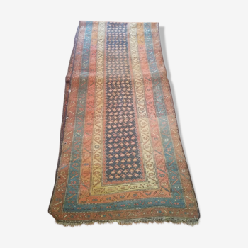 Handmade Persian kilim carpet 100% wool 91x430cm