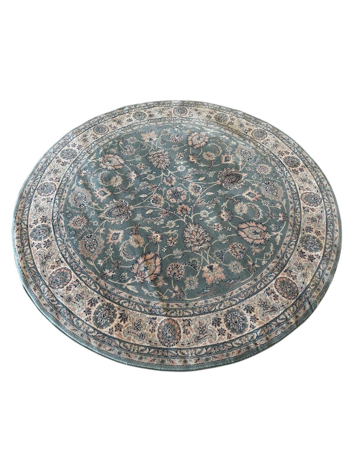 Large round oriental rug 2m