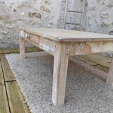 Table basse campagne patinée