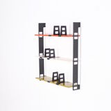 Shelf Tomado pocket with bookends