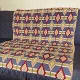 Swedish 1940-50 ‘s Needle point Flat Wall Rug 80x118cm