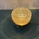 Vintage glass moulded globe wall/ceiling light.
