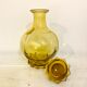 Carafe art deco yellow