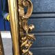 Gilded wooden mirror in baroque style  100x180cm