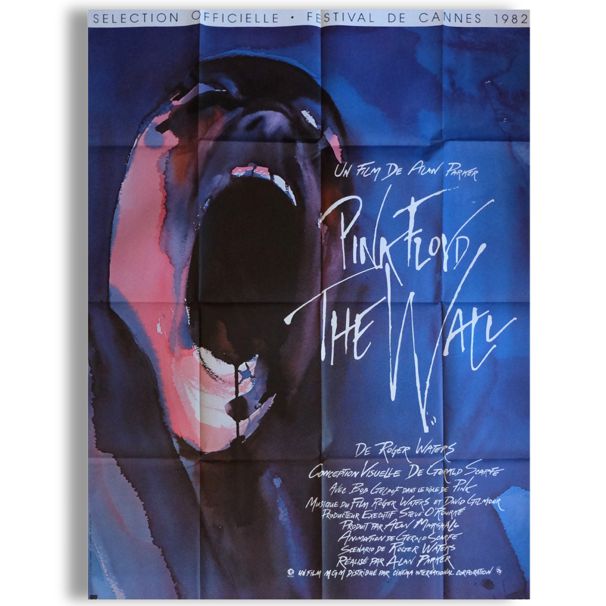 The Wall, Pink Floyd, original 1982.120x160 cm