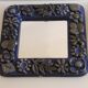 Pair of Scandinavian mirrors in ceramic by Berit Ternell.