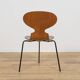 Ant Chair Model 3101 in Teak by Arne Jacobsen for Fritz Hansen, Denmark.