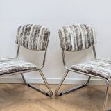 Lot de 2 chauffeuses vintage