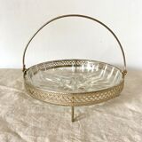 Vintage aperitif serving dish