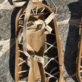 Vintage wooden snowshoes