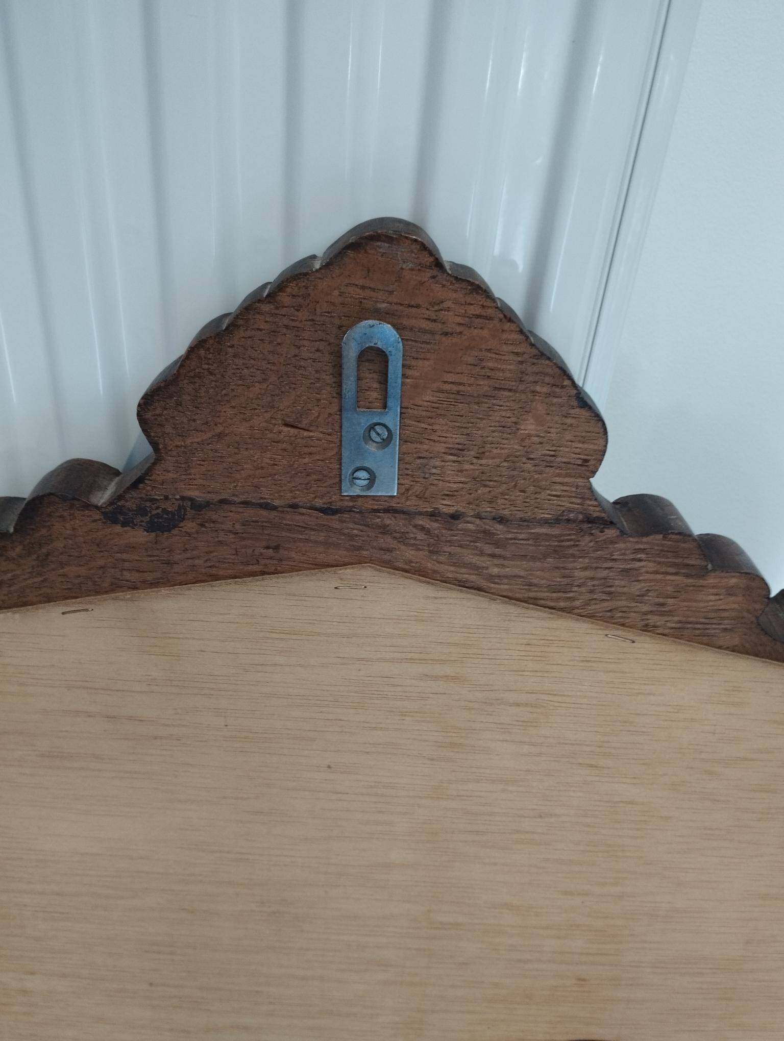 Large mirror in baroque rocaille rococo style