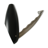 Retractable wood design hook black wood