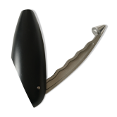 Retractable wood design hook black wood