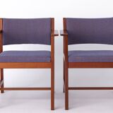 2 Børge Mogensen Vintage Armchair 1960s for Fredericia Stolefabrik
