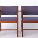 2 Børge Mogensen Vintage Armchair 1960s for Fredericia Stolefabrik
