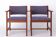 2 Fauteuils vintage Børge Mogensen 1960 pour Fredericia Stolefabrik