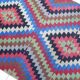 Vintage Turkish kilim, handwoven, 88x127 cm.
