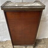 Mahogany and marble desk