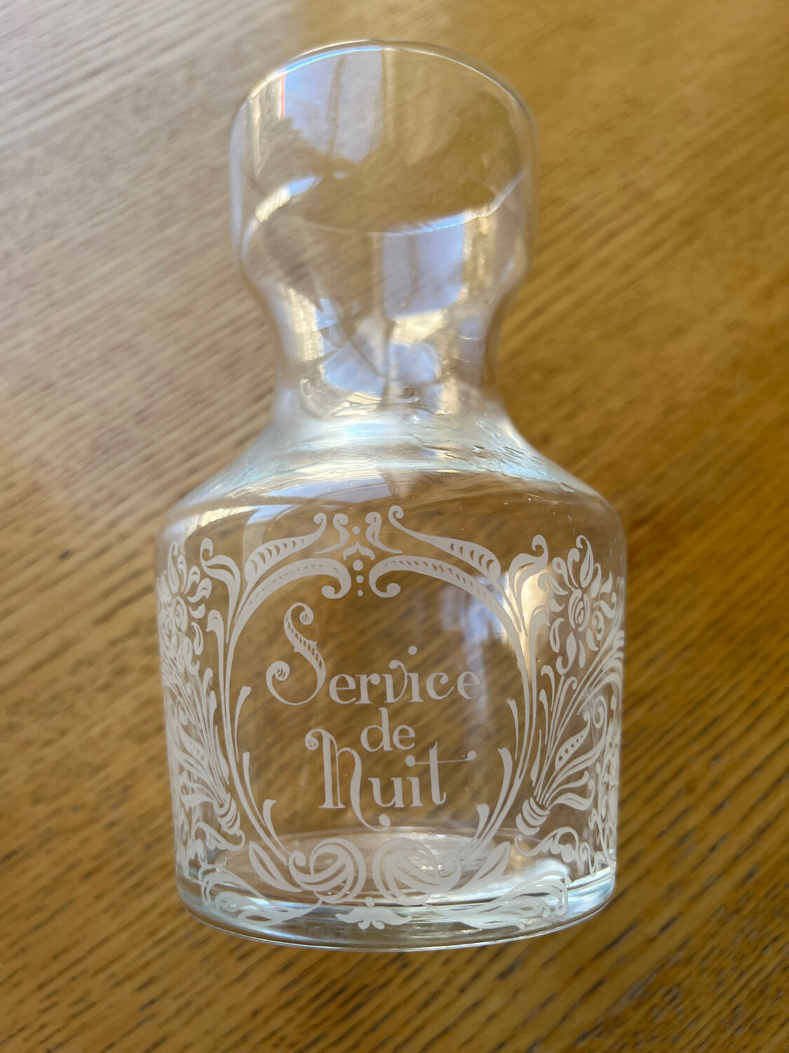 “Night service” carafe