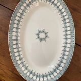 Saint-Amand & Hamage ironstone oval serving dish, Persian model.