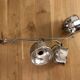Chrome chandelier
